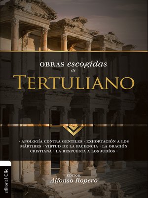 cover image of Obras escogidas de Tertuliano